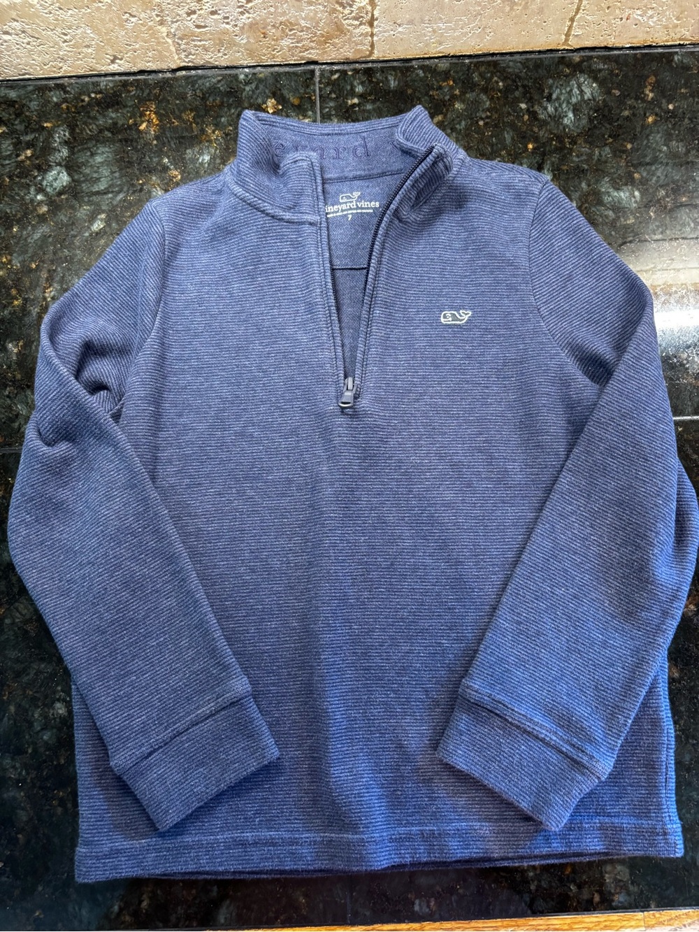 Vineyard Vines Boys Quarter-Zip Sweater - Blue NWOT!